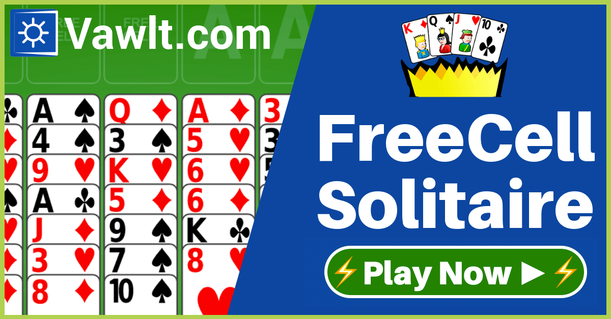 FreeCell Solitaire Games FREE Voted BEST of 2024 2019